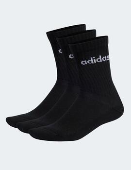 Calcetines largos Adidas negros para adulto