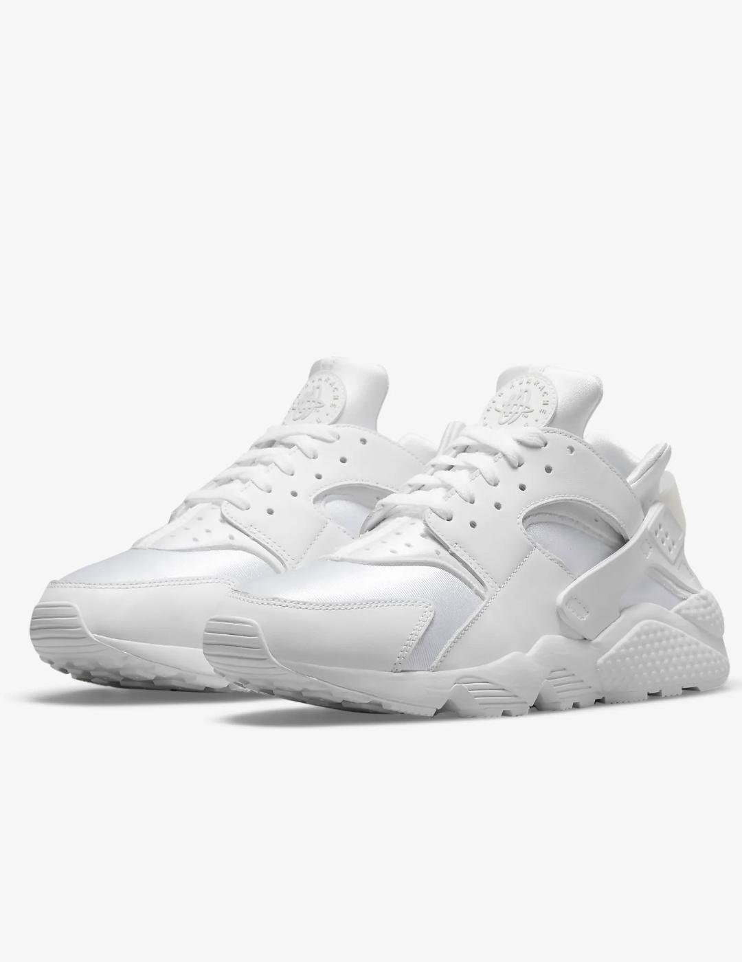 Nike air huarache hombre blancas on sale