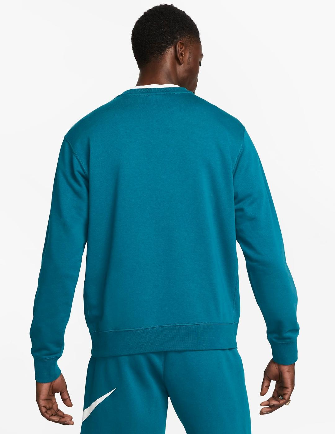 Sudadera Nike verde azulado para hombre