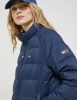 Chaqueta Tommy Jeans Down marino para mujer