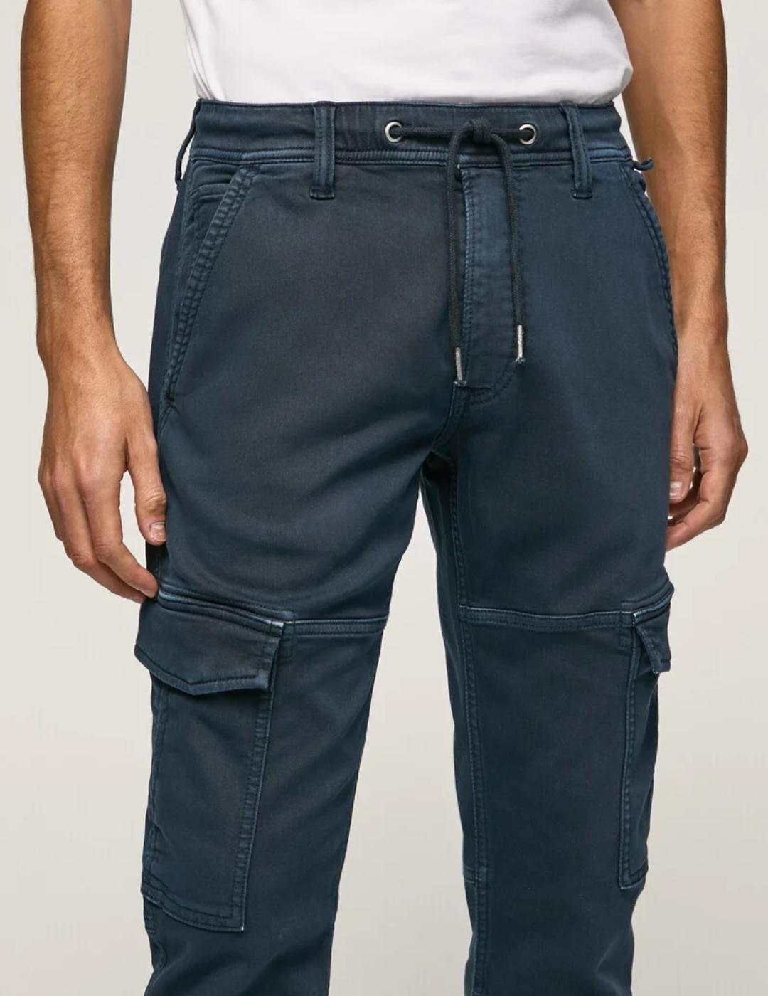 Pantalón azul hombre jogger Jared pepe jeans