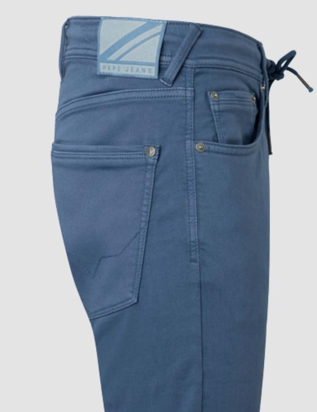 Pantalón azul hombre jogger regular fit pepe jeans Stanley