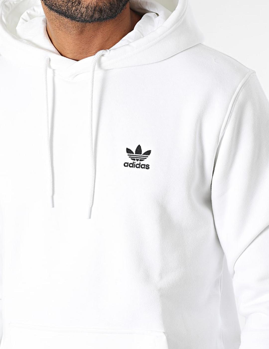 Sudadera Adidas Hombre Con Capucha Color Blanco