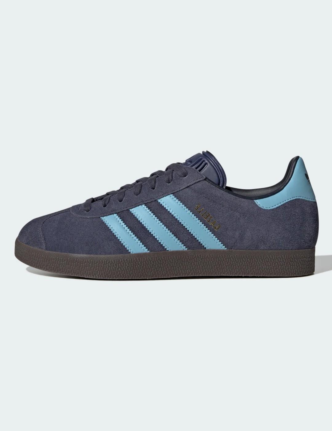 Zapatillas Adidas Gazelle azul marino para hombre