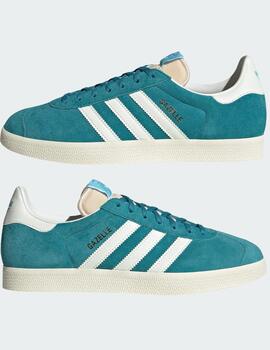 Zapatillas Adidas Gazelle Unisex color Turquesa