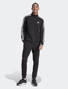 Chándal Adidas negrocon las tres rayas para hombre