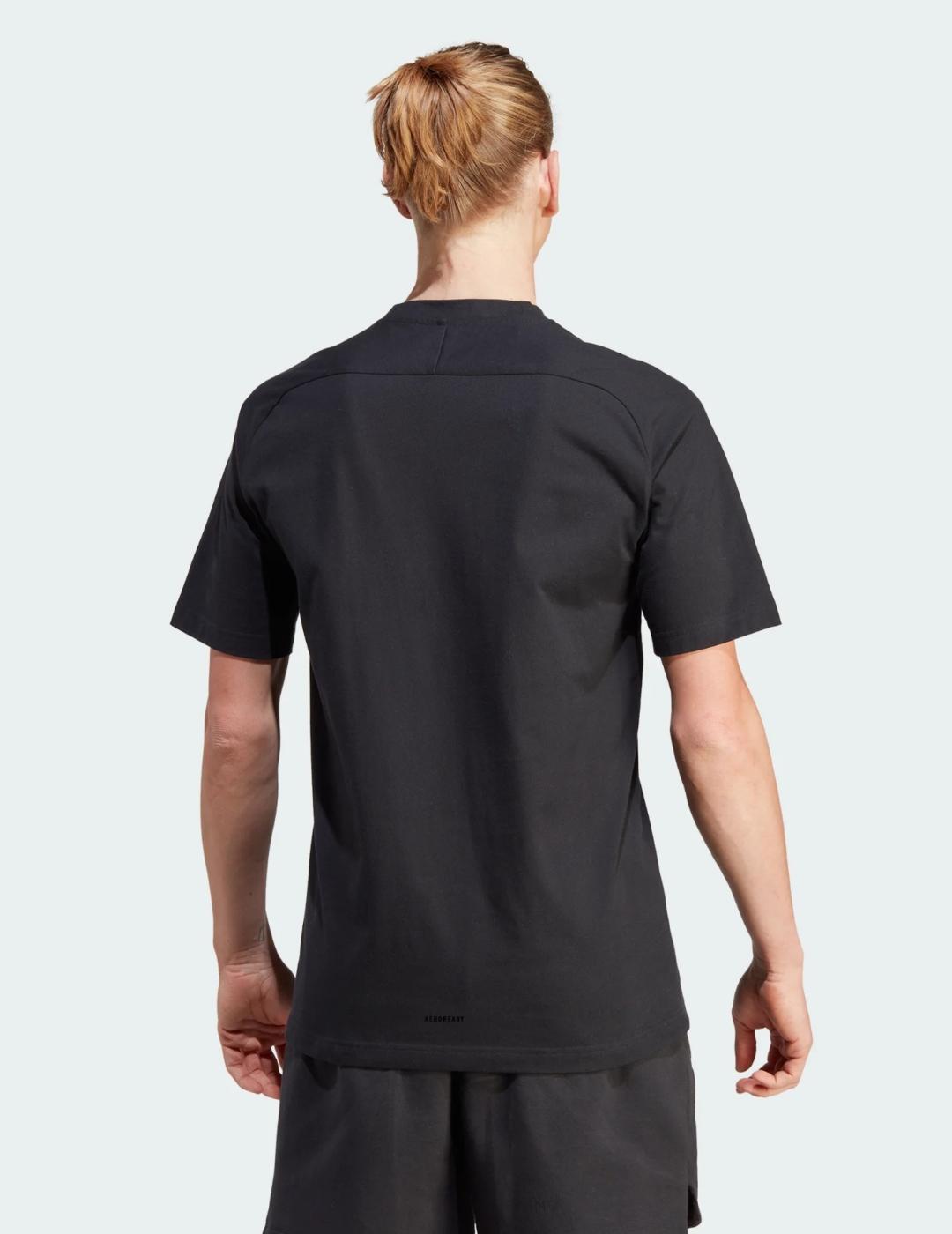 Camiseta Adidas negra para hombre