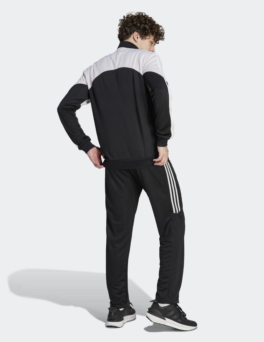 Chandal Adidas blanco/negro para hombre