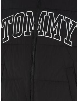 Chaqueta Tommy Jeans Varsity negra para hombre