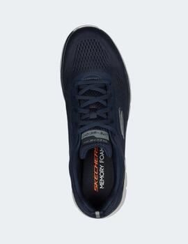 Zapatillas Skechers Track azul marino para hombre