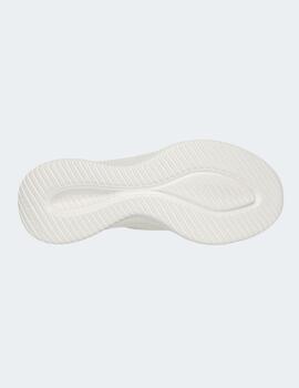 Zapatillas Skechers Ultra flex beige para mujer