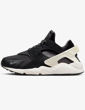 Zapatillas Nike Air Huarache Negro Blanco chico