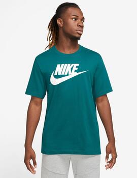 Camiseta Nike verde azulado  para hombre