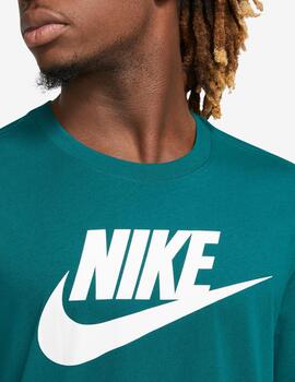 Camiseta Nike verde azulado  para hombre