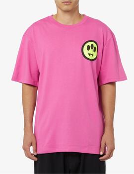 Camiseta Barrow Logoprint rosa para unisex
