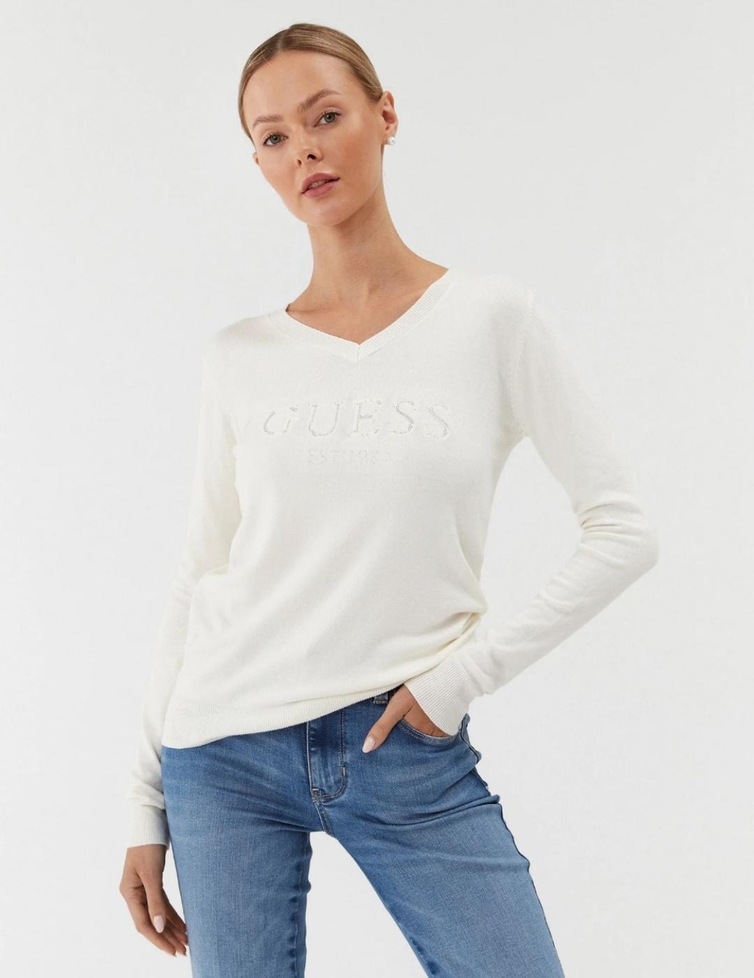Sueter guess blanco deals