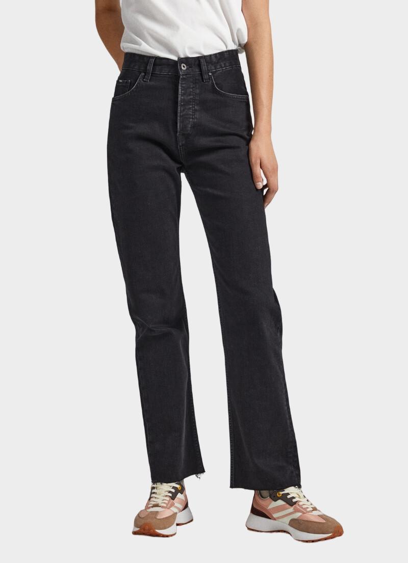 Jeans Pepe Jeans  negro straight Robyn mujer