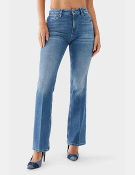 Jeans Guess Flare azul para mujer