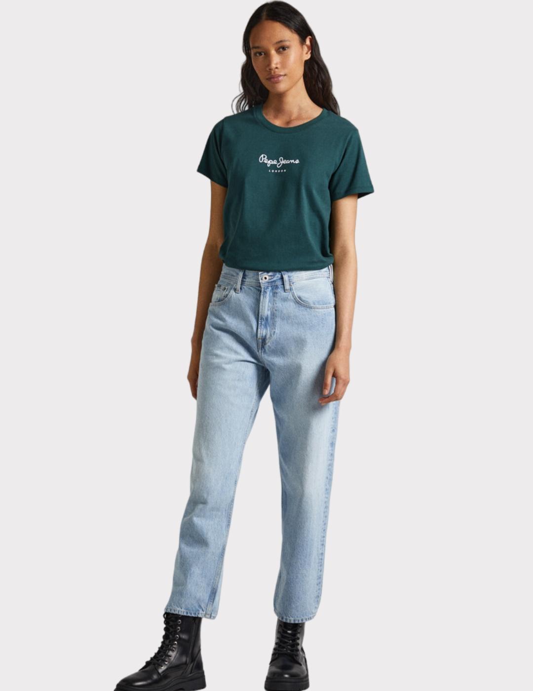 Camiseta Pepe Jeans verde Wendys mujer