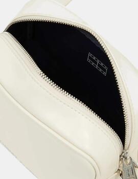 Bolso Tommy Jeans Camera beige para mujer