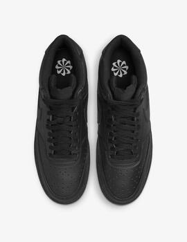 Zapatillas Nike Court Vision Mid Negra Hombre