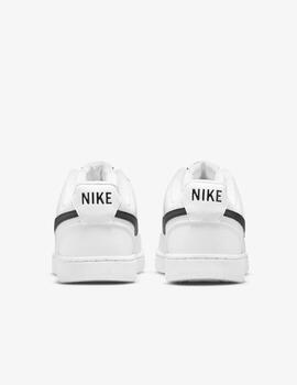 Zapatillas Nike Court Vision blanco negro unisex