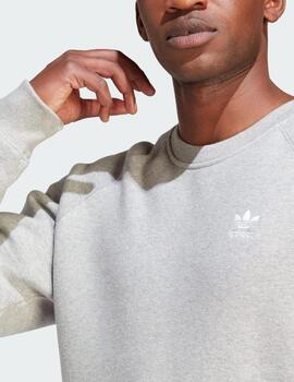Sudadera Adidas Originals gris basica unisex