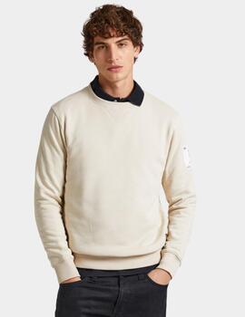 Sudadera Pepe Jeans Hombre Ray Beige