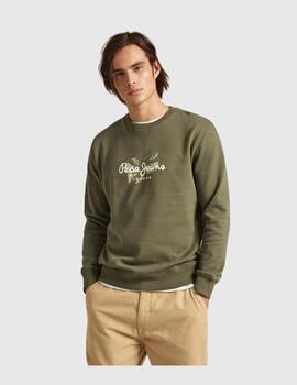 Sudadera Pepe Jeans Hombre Roswell Verde
