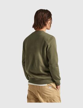 Sudadera Pepe Jeans Hombre Roswell Verde