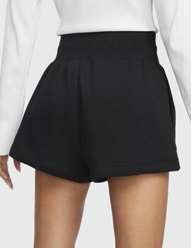 Pantalon Nike corto negro para mujer
