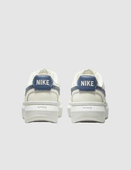 Zapatillas Nike Court Vision  Blanco/Marino Mujer