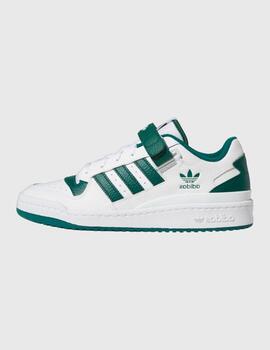 Zapatillas Adidas Forum blanco y verde para hombre