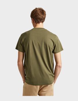 Camiseta Peep Jeans Hombre Credick Verde