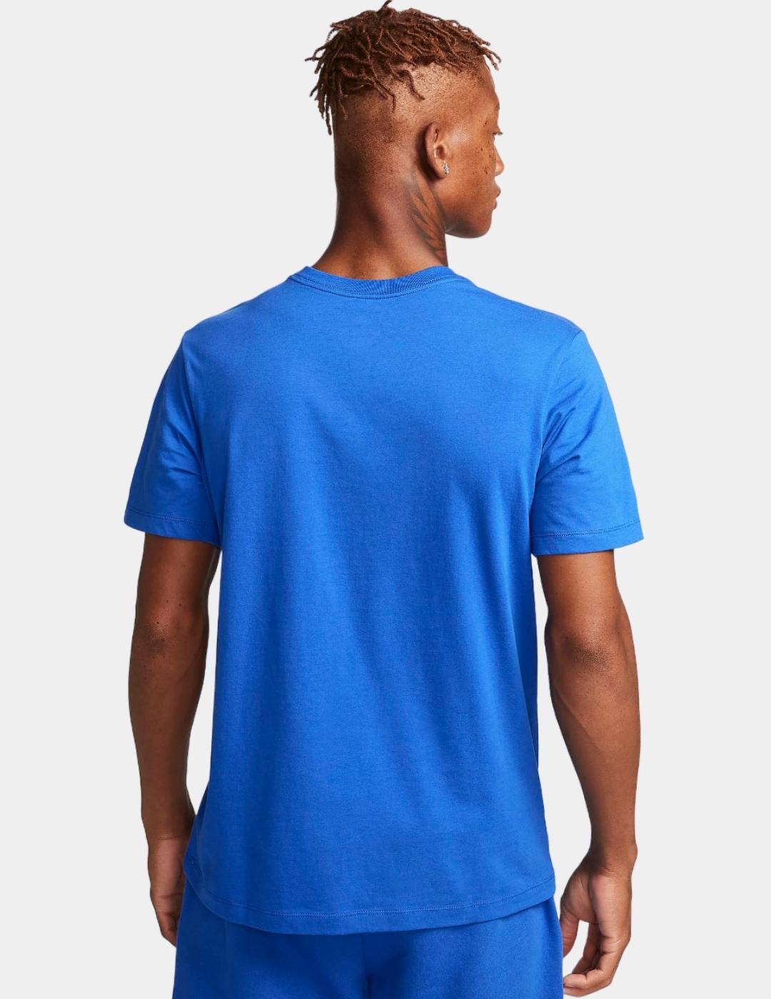 Camiseta Nike azul eléctrico para hombre