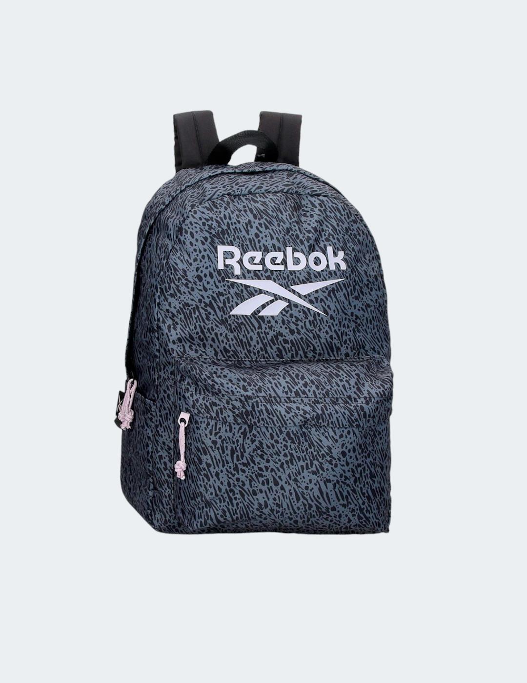 Mochila Reebok Leopardo Negro Unisex