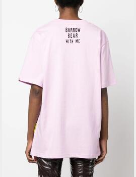 Camiseta rosa Barrow small Teddy unisex