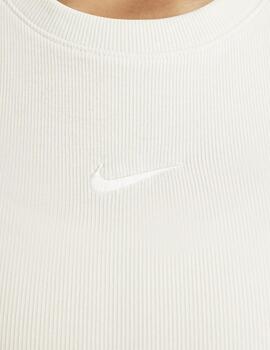 Tank top Nike beige para mujer
