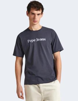 Camiseta Pepe Jeans Hombre Clifton Gris