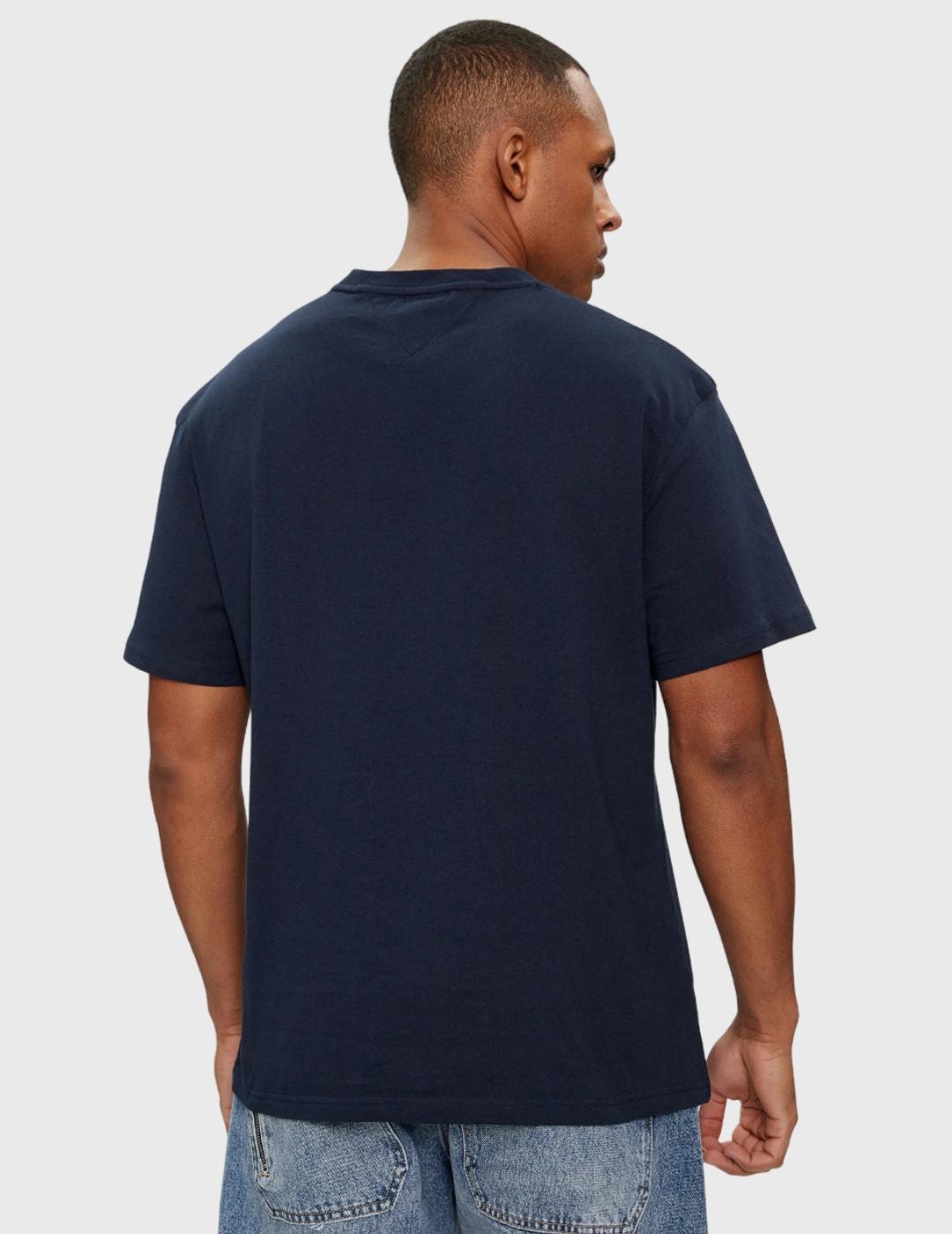 Camiseta Tommy Jeans con estampado marino Hombre