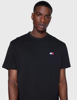 Camiseta básica Tommy Jeans Negra Hombre
