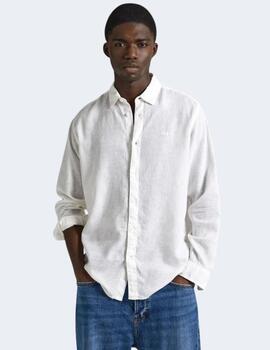 Camisa Pepe Jeans Hombre Paytton Blanca