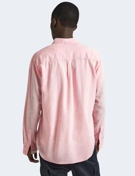 Camisa Pepe Jeans Hombre Paytton Rosa