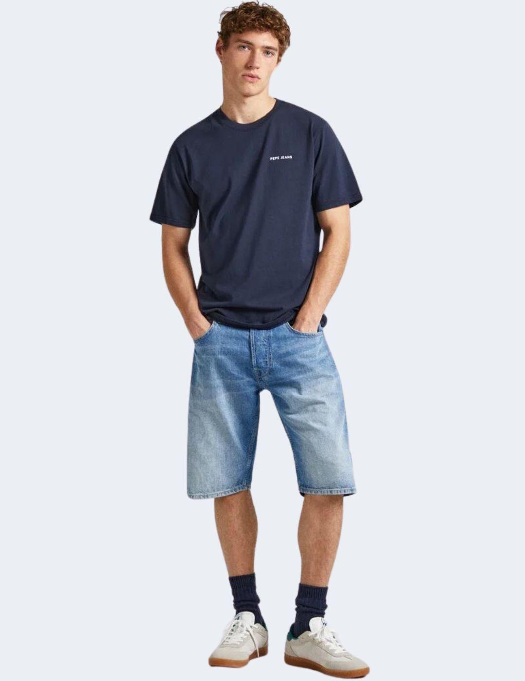 Camiseta Pepe Jeans Hombre Azul Callum