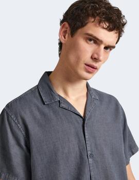Camisa Pepe Jeans Hombre Pamber Gris
