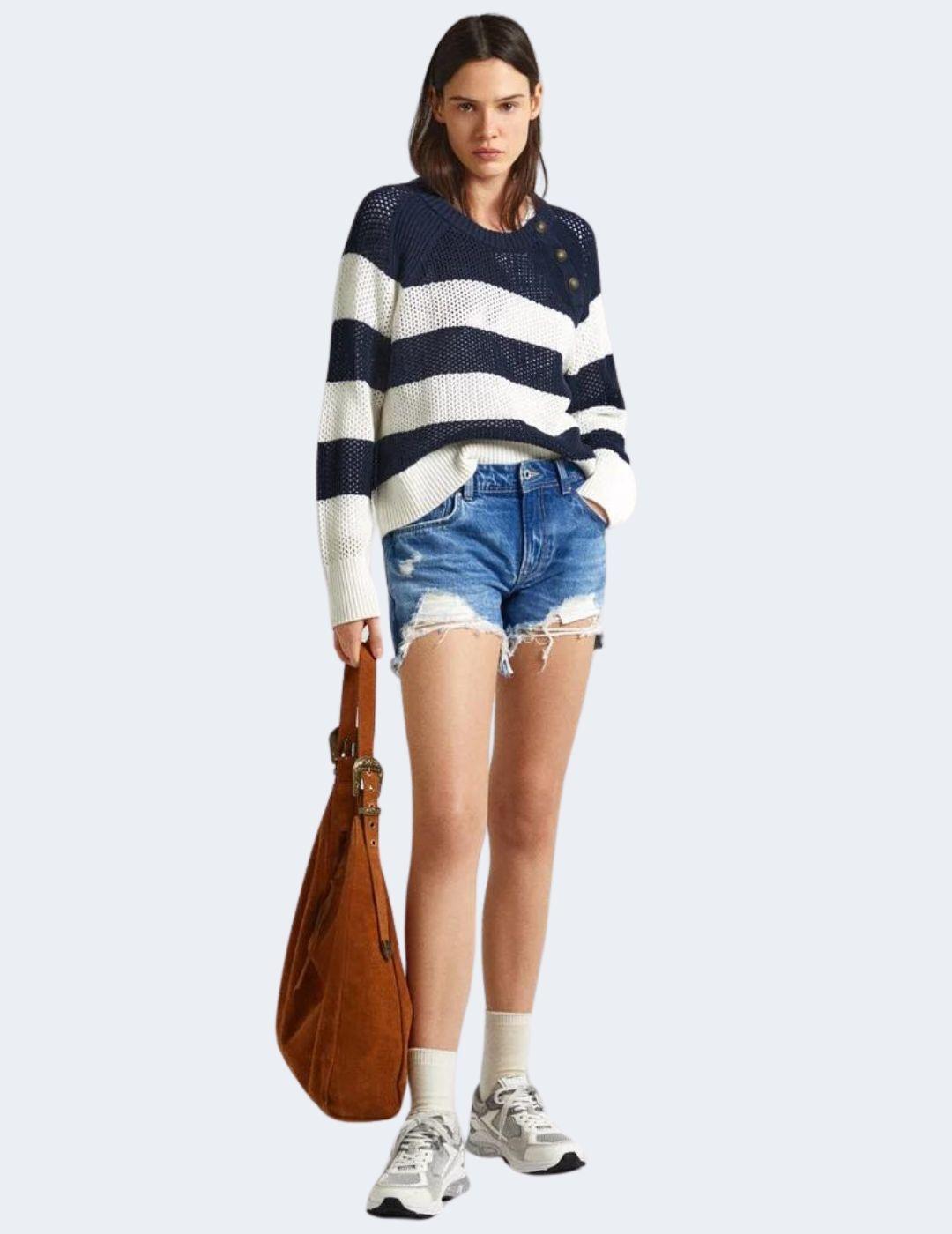 Shorts Pepe Jeans Mujer RElaxed Mw Denim