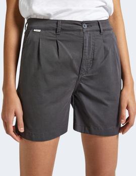 Shorts Pepe Jeans Mujer Vania Gris