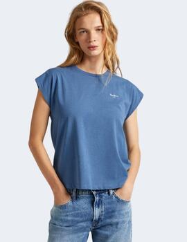 Camiseta Pepe Jeans Mujer Lory Azul