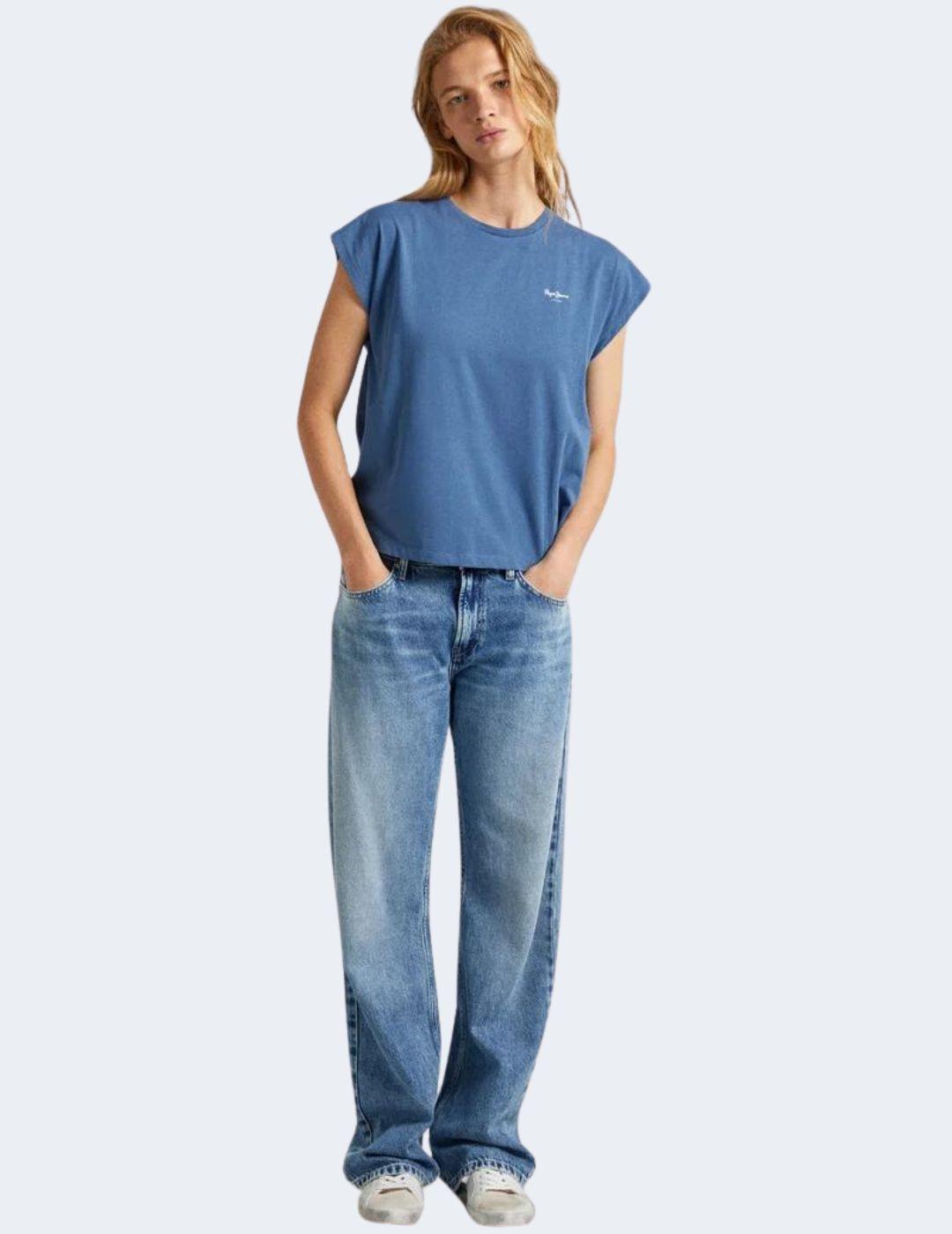 Camiseta Pepe Jeans Mujer Lory Azul