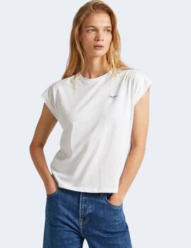 Camiseta Pepe Jeans Mujer Lory Blanco